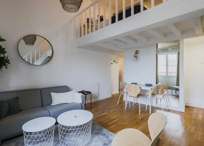 Apartament Comfortable - 1br-4p- Marais